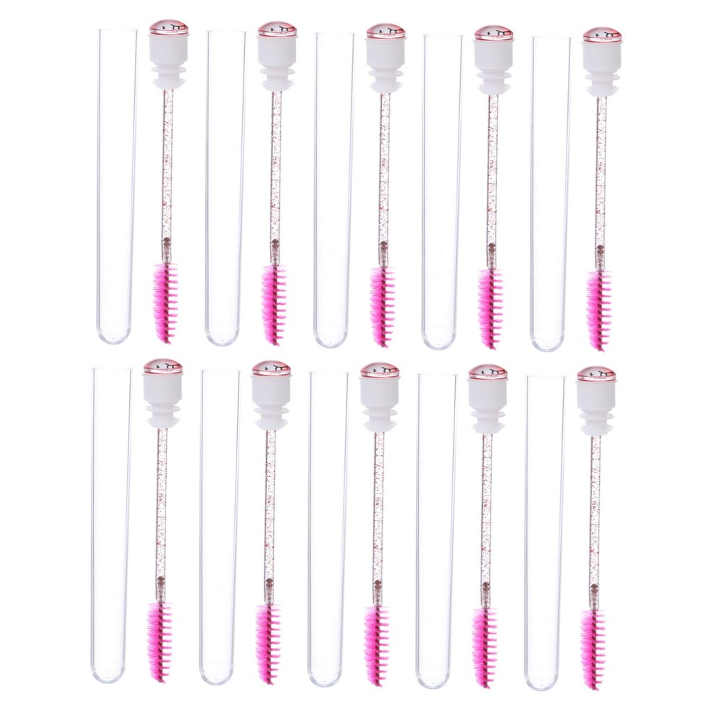 Gogogmee 10pcs Rotatable Tube Mascara Brush for Lashes Eyelash Comb Lash Brow Comb Eyebrow Applicator Makeup Tool