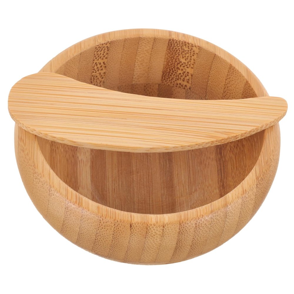 Didiseaon Bamboo Mask Mixing Bowl with Spoon Diy Facial Mask Tool for Home Use Easy to Clean Travel-friendly Safe for Skin Care for Salon and Personal Care