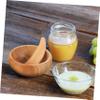 Didiseaon Bamboo Mask Mixing Bowl with Spoon Diy Facial Mask Tool for Home Use Easy to Clean Travel-friendly Safe for Skin Care for Salon and Personal Care view 4