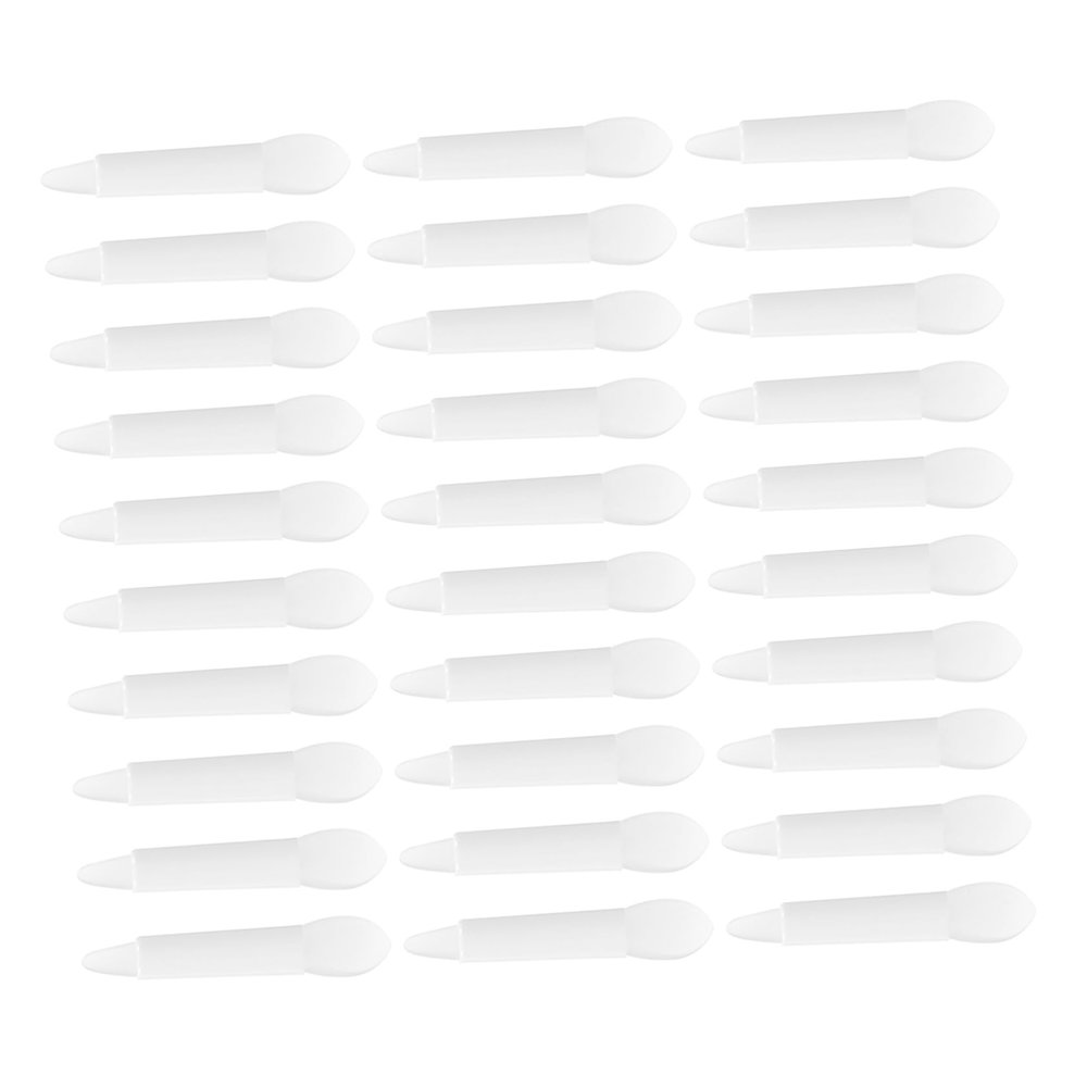FOMIYES 30pcs Silicone Lip Brushes Lip Mask Applicators Dual-headed Cosmetic Tools for Effortless Care and Makeup Application for Balm and Eyeshadow Use