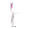 Baluue 5pcs Portable Disposable Eyelash Brushes with Crystal Rods for Makeup Application Lightweight Compact for Eyelash Extensions and Eyebrow Grooming view 2
