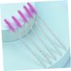Baluue 5pcs Portable Disposable Eyelash Brushes with Crystal Rods for Makeup Application Lightweight Compact for Eyelash Extensions and Eyebrow Grooming view 4