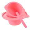 SOESFOUFU Diy Silicone Mask Making Bowl Nonstick Wax Melting Pot with Stirring Stick High Temperature Resistant for Home and Beauty Salons Friends and Family view 1