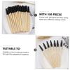 IWOWHERO 100pcs Disposable Mascara Wands Eyelash Brush Eyebrow Brush Mascara Applicator Wand Microblading Tools Makeup view 4