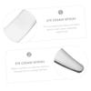 Baluue Stainless Steel Eye Cream Spoon Mini Facial Mask Spatula Skincare Cosmetic Applicator Tool for Creams Gels Makeup and Massage Portable and Reusable Beauty Accessory view 2
