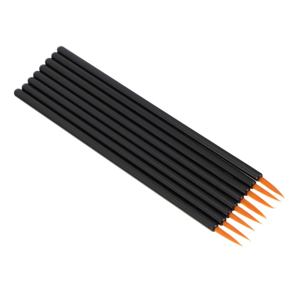 OHPHCALL 100pcs Professional Makeup Eyeliner Brush Eyeliner Wands for Makeup Applicator Tool