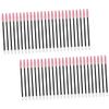 FRCOLOR 50pcs Disposable Eyelash Brush Wands Dual- Applicators for Eyebrow and Lash Makeup Travel-friendly Beauty Tool for Eyelash Separation and Mascara Application view 1