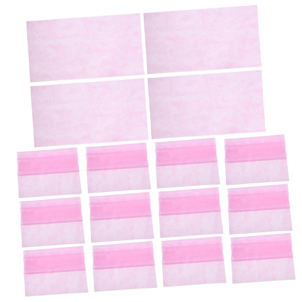 BCOATH 100pcs Disposable Foot Bath Towel for Nail Salon and Spa Use Soft and Absorbent Guest Towels Pink for Bathrooms and Parties