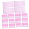 BCOATH 100pcs Disposable Foot Bath Towel for Nail Salon and Spa Use Soft and Absorbent Guest Towels Pink for Bathrooms and Parties view 1