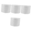 TOVINANNA 4rolls Daily Face Towels Soft Cotton Facial Tissues for Skincare Single Use Cleansing Wipes view 1