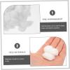 OHPHCALL 1bag Beauty Caring Cotton Balls Non Medical Makeup Remover Gentle Cotton Rounds for Daily Use view 3