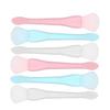 Didiseaon 6pcs Double Ended Silicone Facial Mask Applicators Soft Makeup Brush for Even Application of Mud Masks Easy to Clean and Reusable for Skincare and Makeup Use view 1