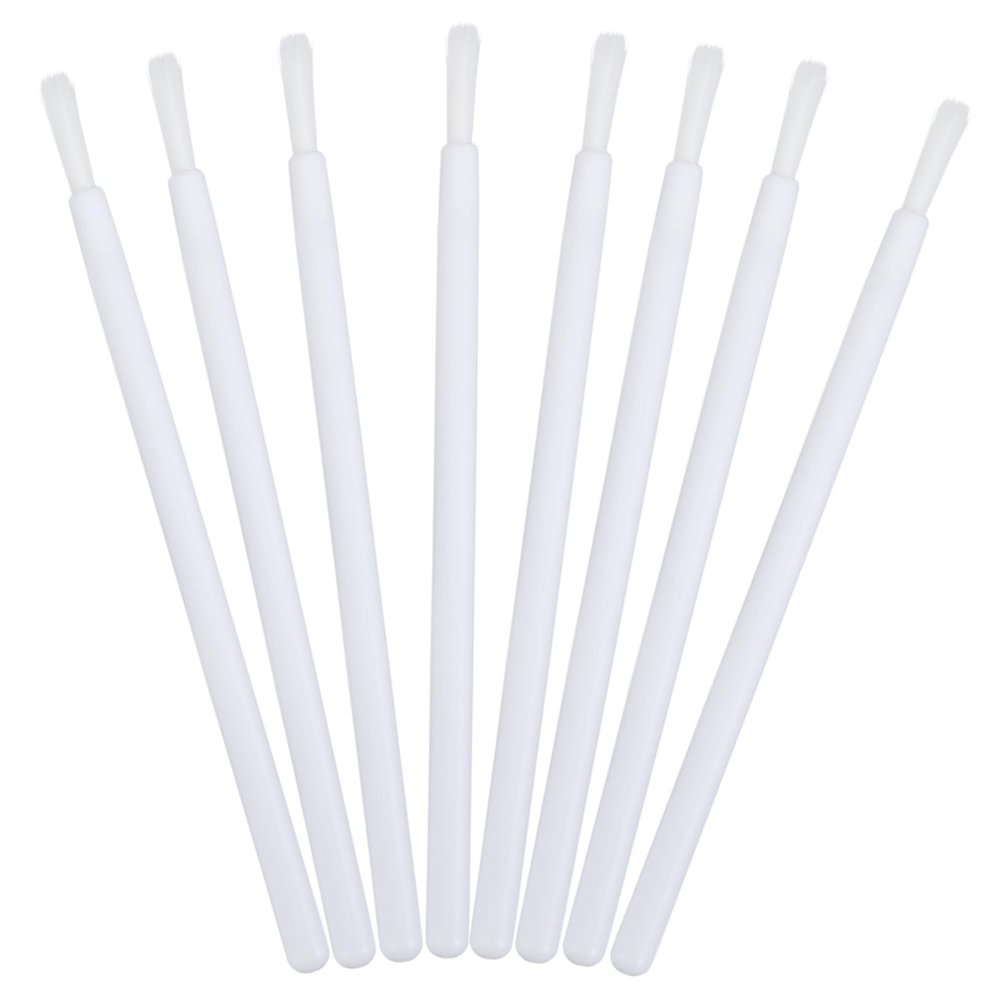 Gogogmee 100pcs Eco-friendly Nylon Lip Brush Disposable Lipstick Lip Gloss Wands for Beginners