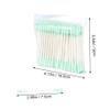 FOMIYES Disposable Cotton Swabs Double Spiral Makeup Swabs for Cosmetic Use for Home and Travel Per Bag view 2
