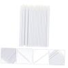Baluue 100pcs Disposable Eyeliner Brush Applicators Durable Tip Makeup Eye Tools Lightweight and Portable for Liquid Eyeliner Lip Makeup and Cosmetic Applications view 3