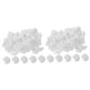 NOLITOY 2pcs Beauty Caring Cotton Balls Makeup Remover Cotton Rounds Gentle Lint Manicure Nails Cleaning Tool view 1