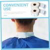 Didiseaon 10rolls Barber Neck Strips Salon Neck Paper Stain Haircut Strip for Barbers Salons view 3