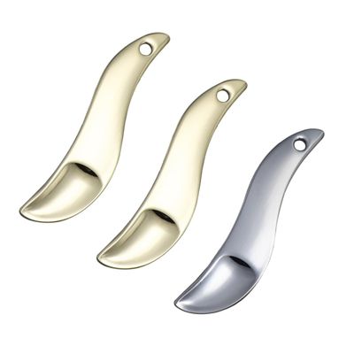 IWOWHERO 3pcs Makeup Cream Eye Scoop Stick Facial Mask Applicator Cream Spatula for Face Beauty Spatulas for