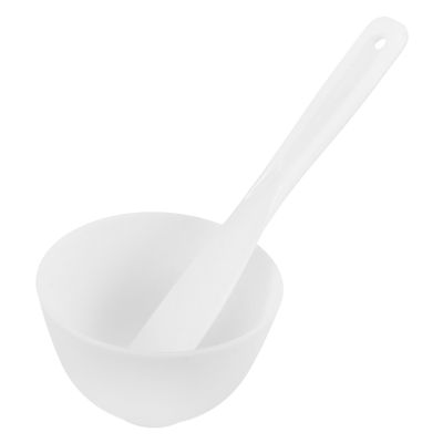 BIUDECO 1set Silicone Face Mask Mixing Bowl Set with Spatula and Brush Skincare Tool Kit for Homemade Facials Compact and Reusable for Home Salon Use