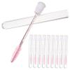 Gogogmee 10pcs Portable Eyelash Brush with Handle Eyebrow and Makeup Applicator for Mascara and Eyelash Extensions for Women Makeup Routine view 1