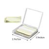 HONMEET Oil Blotting Sheets for Face Green Tea Absorbing Paper Facial Oil Control Sheets Portable Mirror Case view 2