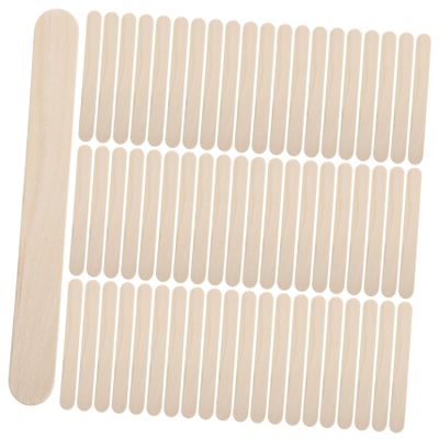 KOMBIUDA Hair Removal Wax Rods Wooden Hair Removal Sticks Body Eyebrow Waxing Portable Spa Tools Women