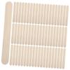 KOMBIUDA Hair Removal Wax Rods Wooden Hair Removal Sticks Body Eyebrow Waxing Portable Spa Tools Women view 1