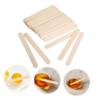 KOMBIUDA Hair Removal Wax Rods Wooden Hair Removal Sticks Body Eyebrow Waxing Portable Spa Tools Women view 2