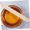 KOMBIUDA Hair Removal Wax Rods Wooden Hair Removal Sticks Body Eyebrow Waxing Portable Spa Tools Women view 3