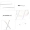 VINTORKY 100 Pack Disposable Lipstick Brush Plastic Lip Makeup Applicators Beauty Tools Lip Gloss Concealer Applicator Set view 3