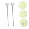IWOWHERO 10pcs Reusable Facial Mask Brush Soft Bristle Applicators for Even Application of Face Masks Beauty Tool for Women and Lightweight and Gentle for All Skin Types view 3