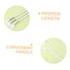 IWOWHERO 10pcs Reusable Facial Mask Brush Soft Bristle Applicators for Even Application of Face Masks Beauty Tool for Women and Lightweight and Gentle for All Skin Types view 4