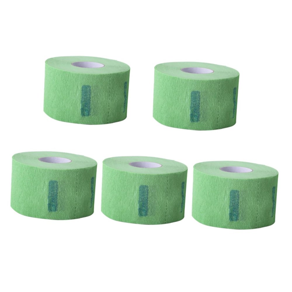 VINTORKY Essential Hair Cutting Tool 5 Rolls of Disposable Neck Scarf Wrapping Paper for Hair