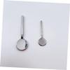 IWOWHERO Small Makeup Spoon Metal Beauty Scoop for Face Masks Skin Treatment Cream view 4