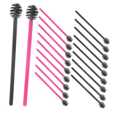 BIUDECO Eyelash Lash Extension Brush Set 100pcs Makeup Brushes for Eyelash and Brow Easy Application