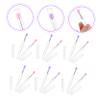 Didiseaon 6pcs Silicone Eyeshadow and Lip Applicator Transparent Cover Easy to Use Makeup Tools for Lip Masks and Eyeshadow Application for Fashion Enthusiasts view 3