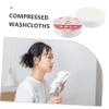 FRCOLOR 10pcs Portable Face Steam Towels Compressed Travel Towel Quick Dry Washcloths view 4
