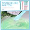 IWOWHERO Facial Mask Brush Stick 10pcs Silicone Applicator Tools for Face Masks Skincare view 2