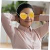 Didiseaon 4pcs Reusable Gel Eye Masks Pvc Cooling Eye Pads for Boy Girl Mixed Color Fruit Design Fatigue Relief and Soothing for Home Travel and Sleep view 2