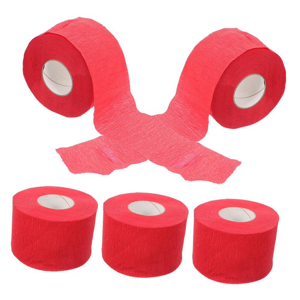 Gogogmee 5rolls Hair Cutting Neck Strips Disposable Barber Strips Salon Styling Bands