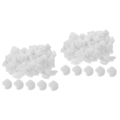 Didiseaon 2pcs Cotton Balls for Makeup Removal Nail Art Soft Gentle Lint for Daily Cleaning Travel Home Use