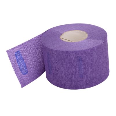 Baluue 1roll Disposable Stretchy Neck Strips for Barbers Hair Dyeing Paper Neck Wraps Single Use Collar Protectors Prevent Hair Clippings from Irritating Accessory