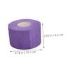 Baluue 1roll Disposable Stretchy Neck Strips for Barbers Hair Dyeing Paper Neck Wraps Single Use Collar Protectors Prevent Hair Clippings from Irritating Accessory view 2