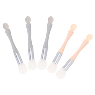 Didiseaon 5pcs Double-ended Silicone Face Mask Applicators for Skin Care and Skin-friendly Mask Tools for Women for Facial and Mud Treatments Random