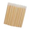 TOVINANNA 100pcs Bamboo Lipstick Brush Applicator Disposable Makeup Brush Skin-friendly Lip Makeup Sticks for Women Girls view 1