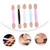 BIUDECO 250pcs Double-ended Eyeshadow Makeup Sponges Dual Sided Applicators Natural to Dramatic for Eye Face Art view 4