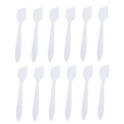 BIUDECO 200pcs Lotion and Beauty Spatulas for Facial Creams Masks and Mixing Smooth for Even Application Comfortable Grip and Use