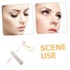 NOLITOY Portable Mascara Brush Tube Eyelash Applicator Brush for Makeup Spoolies Travel Easy to Clean Material view 4