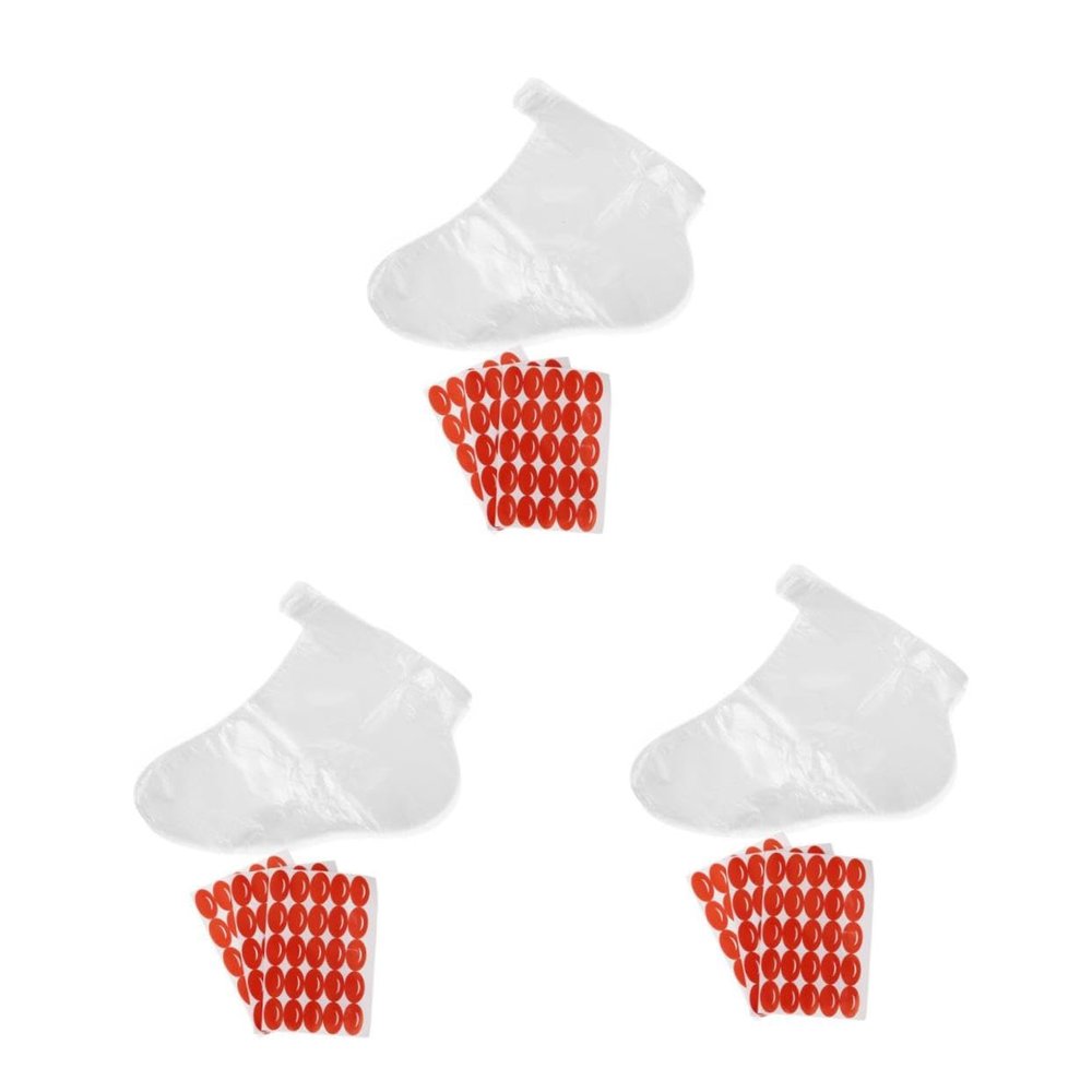 Didiseaon 3sets Foot Covers for Feet Socks Moisturizing Spa Socks Lotion Absorbing