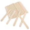 Didiseaon 100pieces Disposable Wooden Wax Sticks Hair Removal Applicators for Sensitive Areas Smooth Spatulas for Body Waxing Sticks Per Box for Home Use view 1